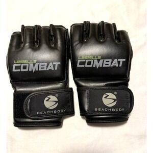 Les Mills Combat Gloves Beachbody MMA Training Boxing Workout Gym Size Medium